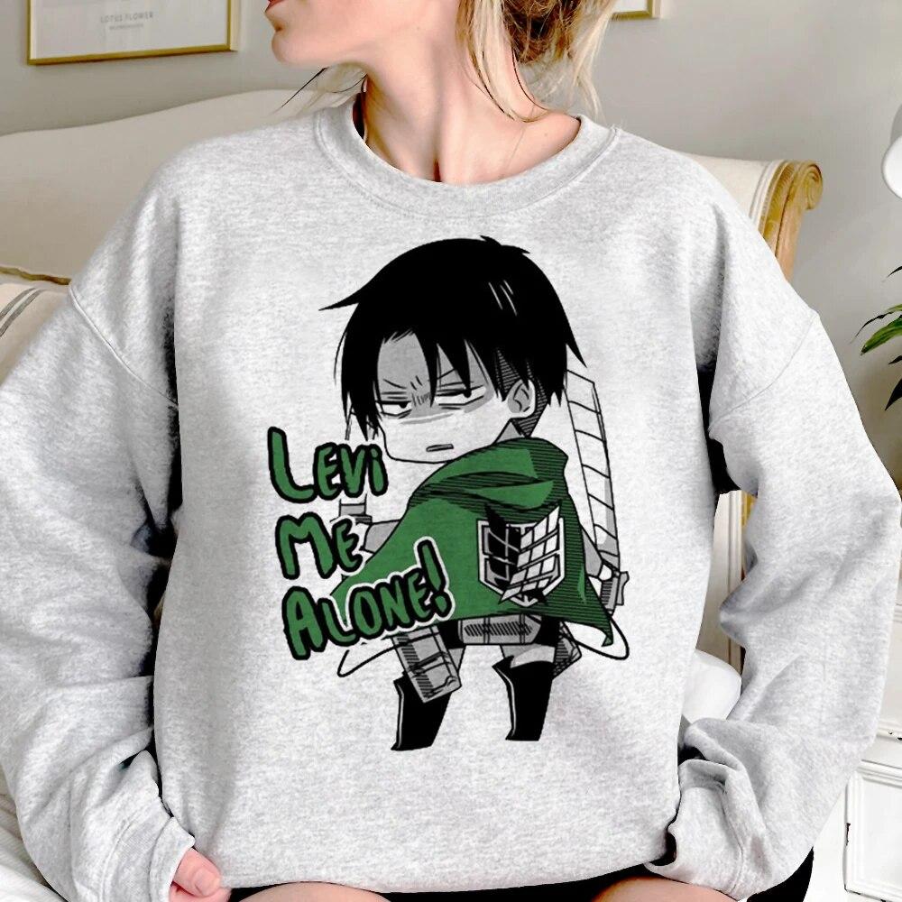 Атака Титанов Эрен толстовки женские корейский стиль аниме уличная винтажные толстовки — фото 10