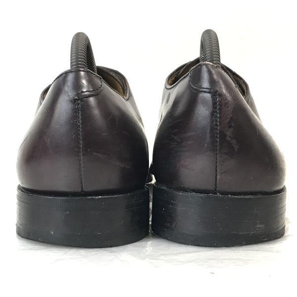 Cole Haan All Leather Handmade U-Tip Shoes [10.5D/28.5/Brown Red](USED)