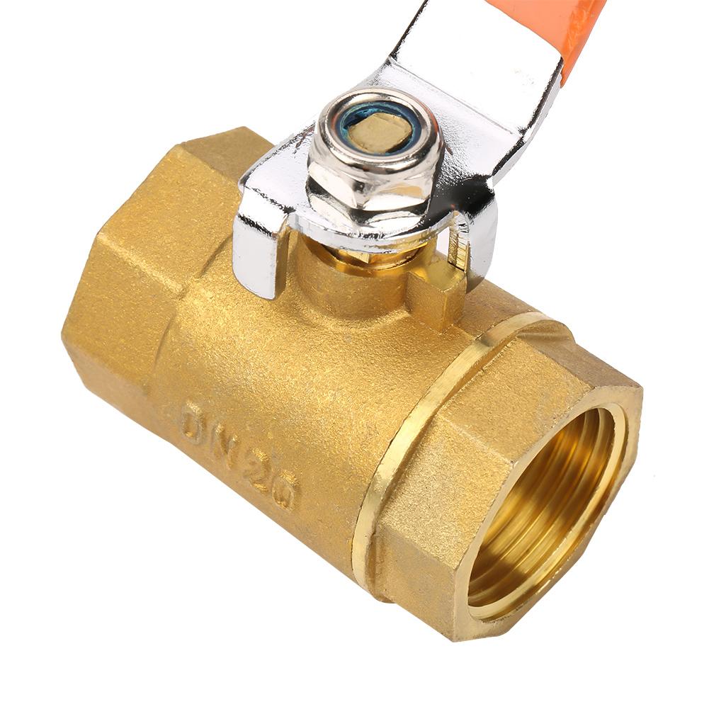 Brass Valve DN20 3 or 4\ , Female Thread Valve, Water, Oil and Gas Shutoff and Control Applications,
