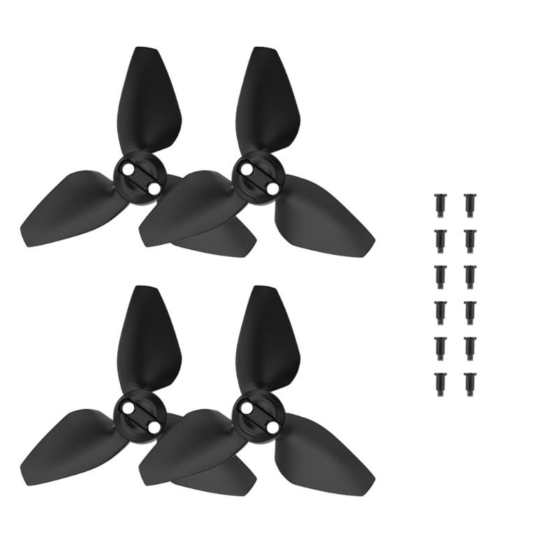 4Pcs Drones Propellers for Drones Replacement Low Noise and Quick Release Propeller Props Wing for Drones Accessories