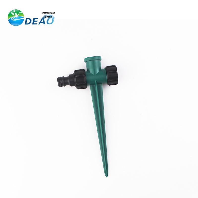 360° Automatic Rotating Sprinkler Nozzle for Garden Irrigation & Concrete Cooling