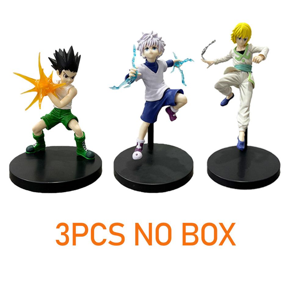 Hunter X Hunter GON FREECSS Figuras de Anime Killua Zoldyck Figura de Acción Kurapika Figura Modelo Coleccionable Decoración de Habitación de Adulto Juguetes