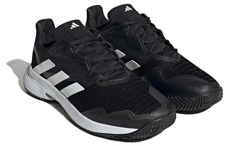 Adidas Courtjam Control Core Black Cloud White Grey Four ID1535