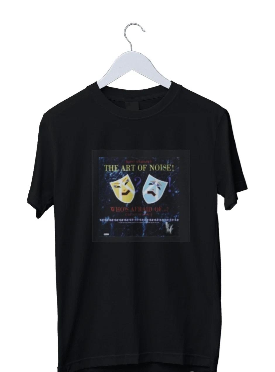 Men s Casual Graphic Art of Noise Whos Afraid Of Graphic Print T-Sh... M