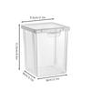 Sealed Spice Storage Box Sealed Sub-packaging Pepper Seasoning Jar Flip Refrigerator Food Organiser Container Packaging Case