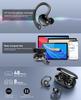 Q38 Waterproof Bluetooth In-ear Earphones with Digital Display - New Model, Hot-Selling Sports Ear-hook Stereo.