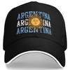 Argentina Flag Sun Baseball Cap Streetwear Unisex Adult Hip Hop Hats Wholesale Design Outdoor Gym Baseball Caps Birthday Present