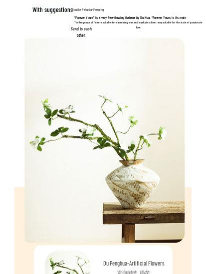 Jingdezhen Wabi-Sabi Keramikvase für Trockenblumen - Retro-Stil für Wohnzimmer oder Esstisch