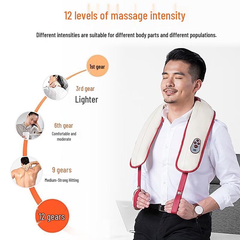 MiNGZHEN MZ-666 Electric Tapping Massage Shawl