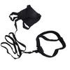 Swim Parachute Professional Safe Portable Swimming Resistance Training Belt Set for Kids Adults 20cm / 7.9in Black