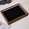 Wall Mounted Badge Display Frame Transparent Dust Cover Large Capacity Pin Storage Box Felt Board Dust-proof Brooch storage box