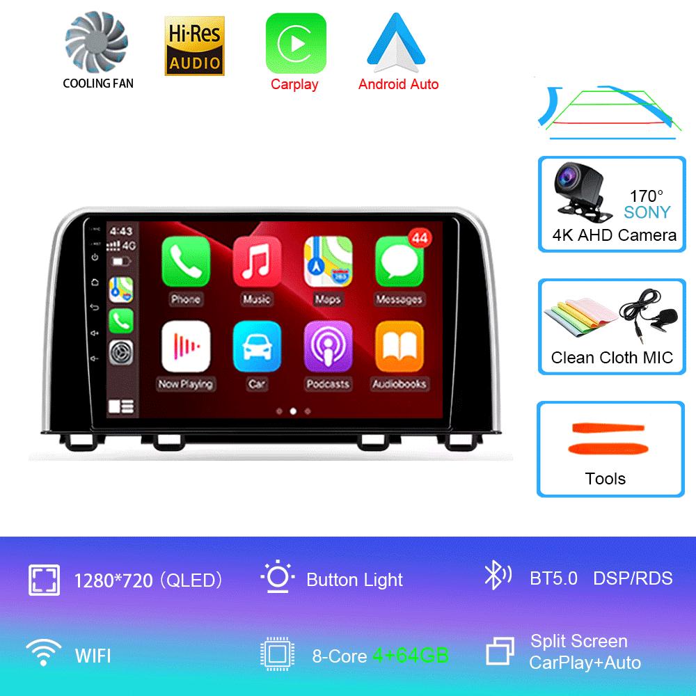 Android 14 For Honda CRV CR-V 5 RT RW 2017 - 2022 Car Radio Multimedia Video Player Navigation stereo GPS No 2din 2 din dvd
