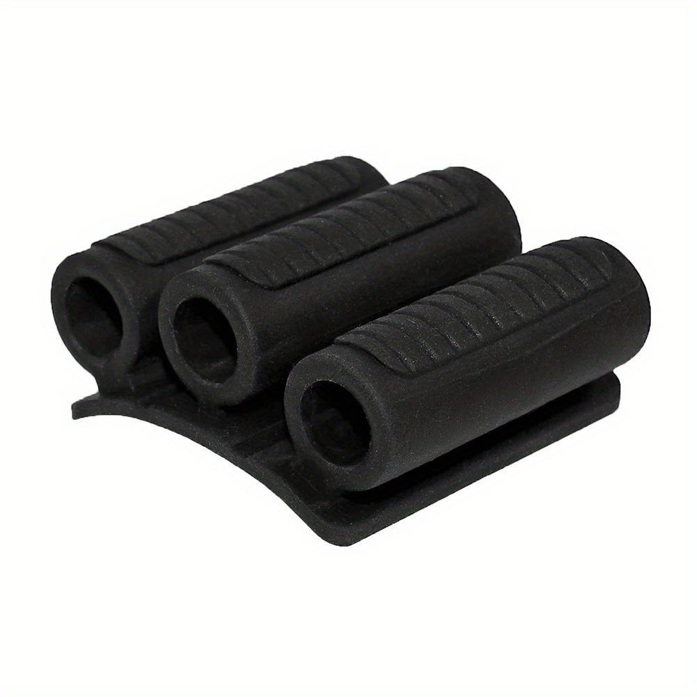 Quick Change Drill Bit Holder - Black Plastic Mount Attachment for Most Power Drills, Secure Grip & Stability,Drill Bit Storage | Secure Grip Holder