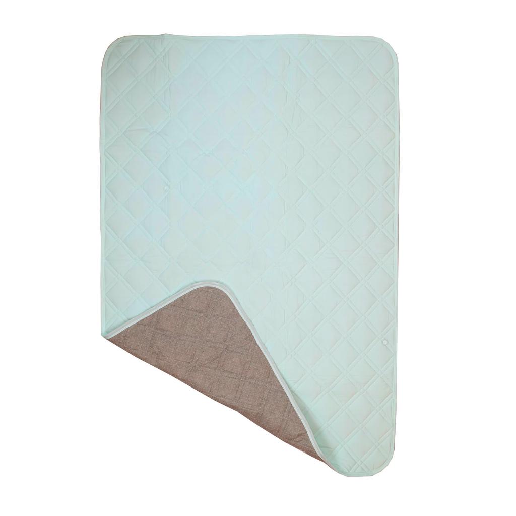 Marushin Cooling Rug, Nidel, 120 X 180 Cm (approx. 1.5 Tatami Mats), Blue, Cool Summer Rug, Product Number: 275058400