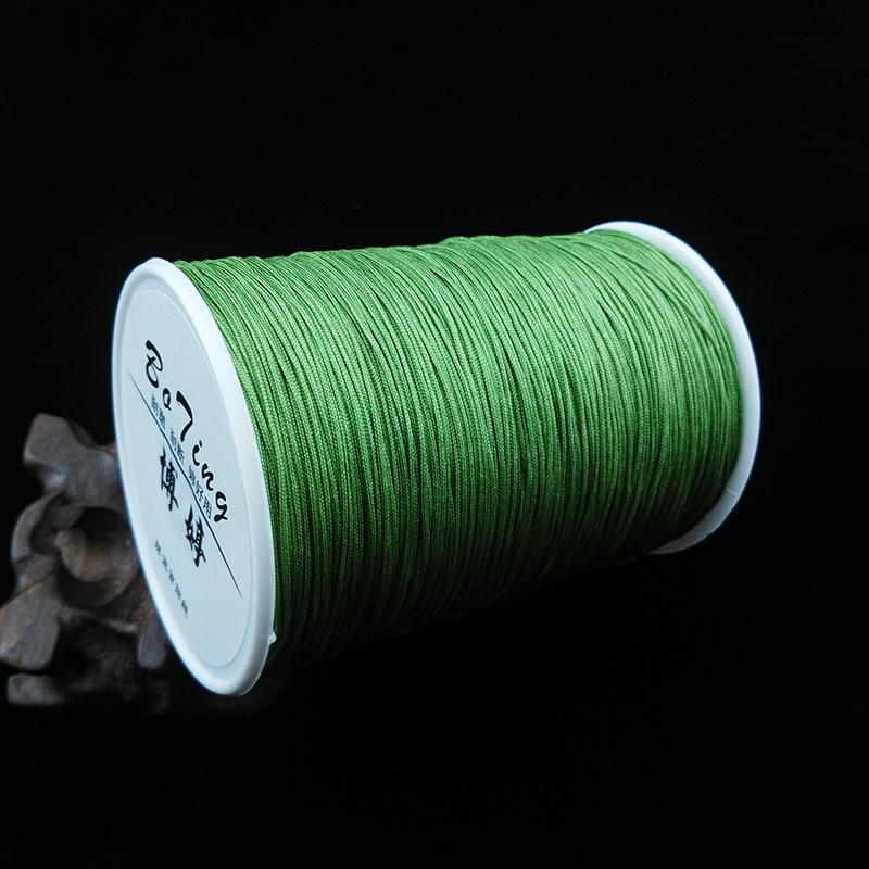 Boting Jade 72: Fil Rouge 500m pour Bracelets et Colliers Tissés DIY