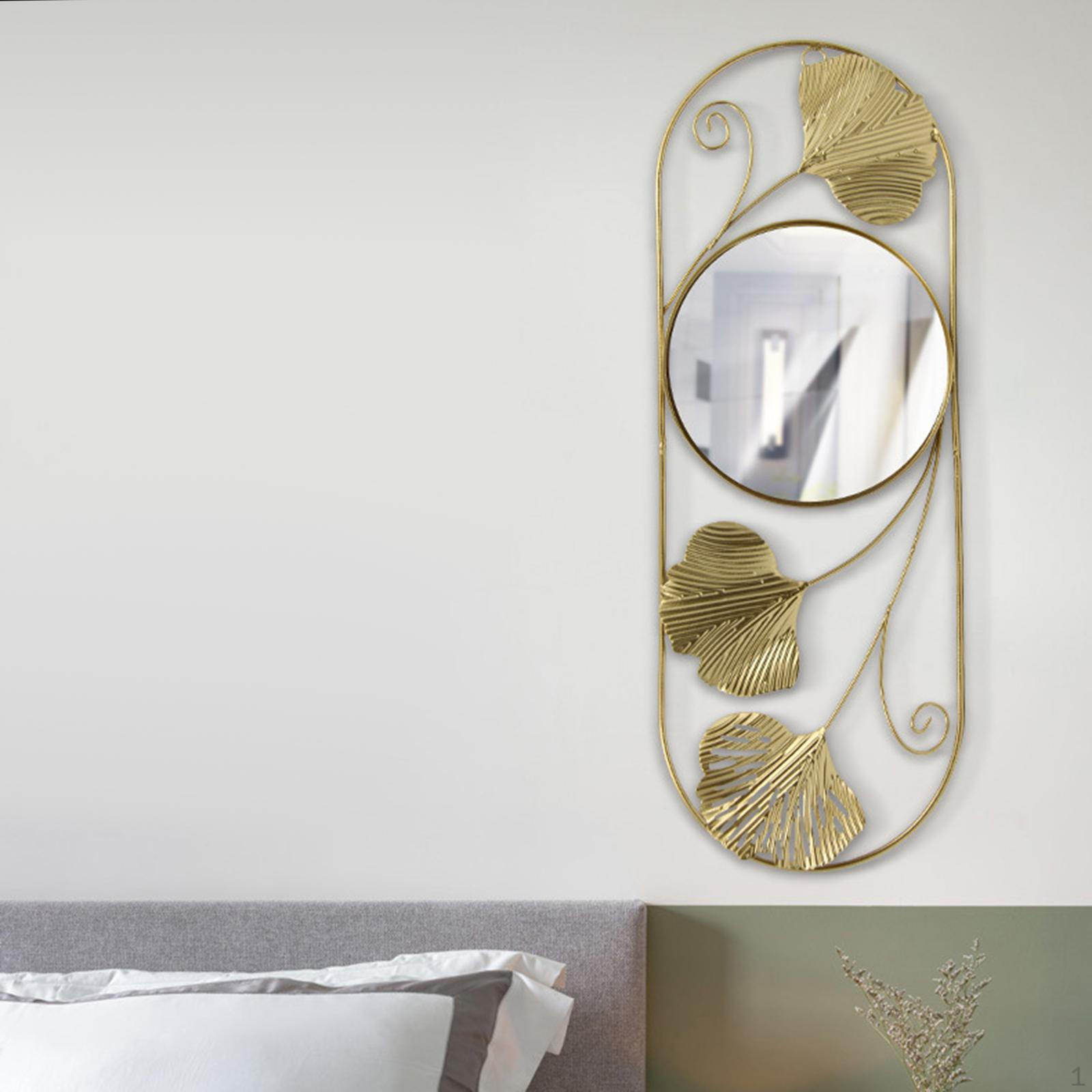 

Nordic Wall Mirror Sculptures Decorative Hanging Mounted for