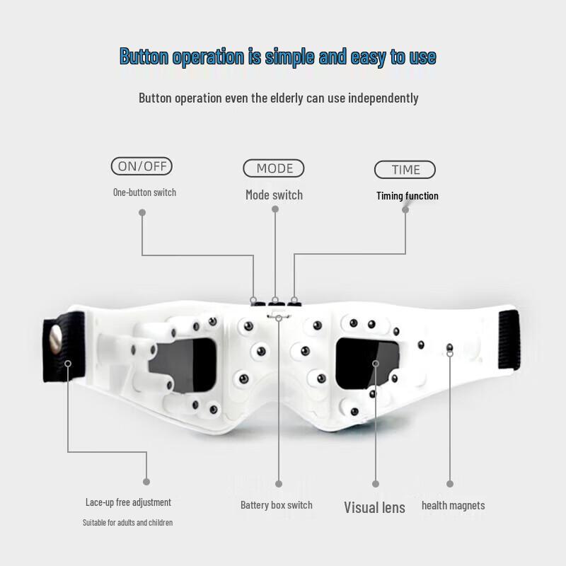 Jiancheng Visible Eye Massager with Hot Compress