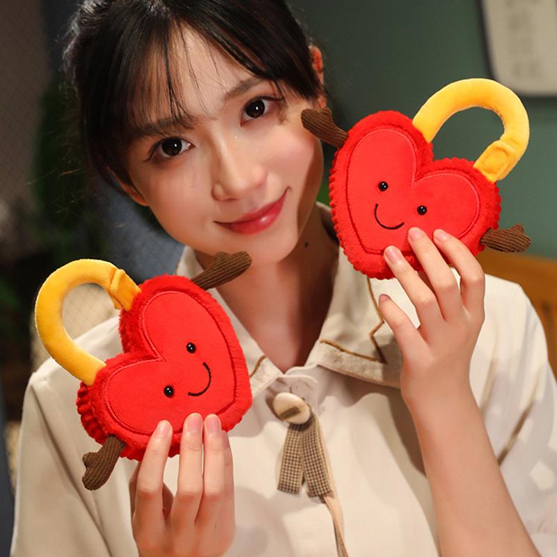 

1/2 шт. Подвеска для пары Украшение Милый концентрический замок Плюшевые игрушки Куклы Для близкого друга День святого Валентина Рождество Годовой подарок