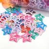30pcs Colorful Kawaii Star Barrettes Y2K Sweet Girls BB Solid Star Hairclips Metal Snap Clip Headdress Hair Accessories Gifts