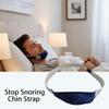 Adjustable Anti-snoring Belt Breathable Chin Support Strap Snore Stop Belt  Sleeping Aid