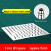 TLXT Square Stainless Steel Rain Shower Head