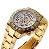 Daniel & Douglas DD8802DG-WH4 Men's Automatic Watch, Gold and White