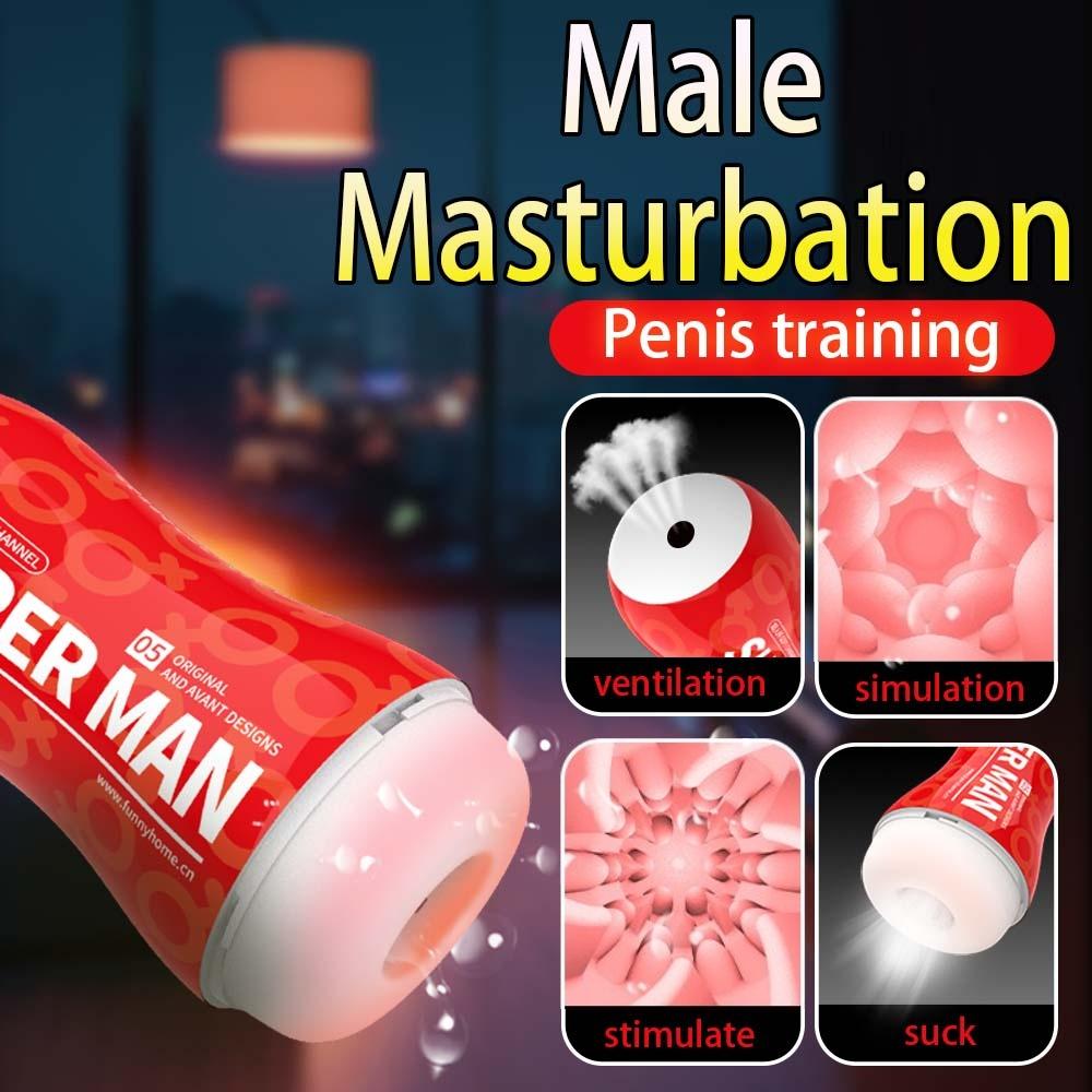Masturbator Cup Reusable Vacuum Pocket Vagina Anal Mouth Soft Pussy Suck Vibration Endurance Exercise Adult Toy Sex Toys for Men