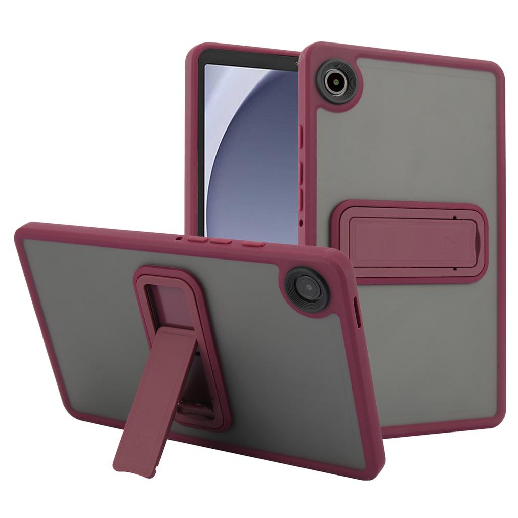 For Samsung Galaxy Tab A9 Case with Kickstand TPU+PC Skin-Touch Tablet Cover