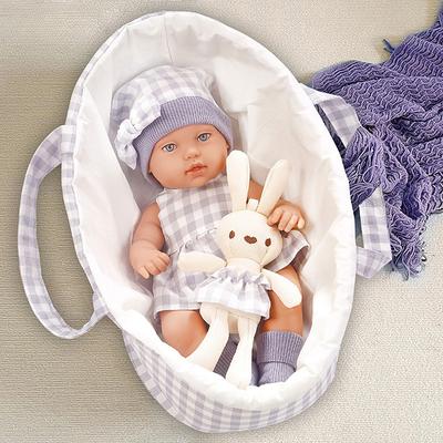 30CM Washable Lifelike Soft Hand-painted Simulation Baby Reborn Doll Children Accompany Play Doll