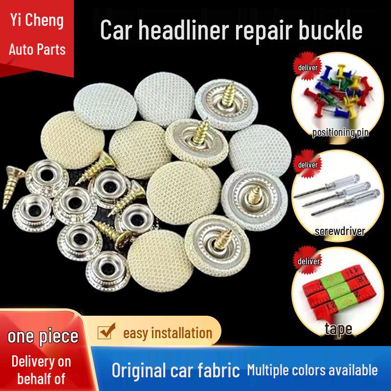 Car Headliner Repair Clips: Secure Interior with Flannel Fixing Clips