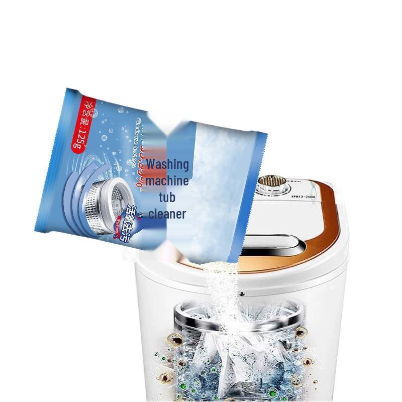 Washing Machine Drum Cleaner - Automatic Antibacterial Anti-Mite Descaler Powder