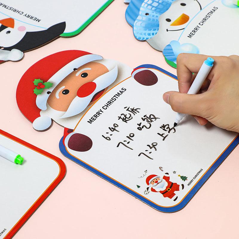 Double-Sided Erasable Drawing Board - Christmas Gift for Kids, Educational Doodle & Writing Board for Primary School Students