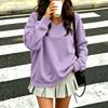 Dames V-hals Lange Mouwen Sweatshirt Casual Pullover Top voor Dagelijks Gebruik