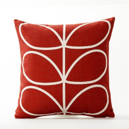 

Nordic Geometric Throw Pillow Cover Floral Print Linen Home Pillow Cushion Cover 45X45cm [Pillowcase only]