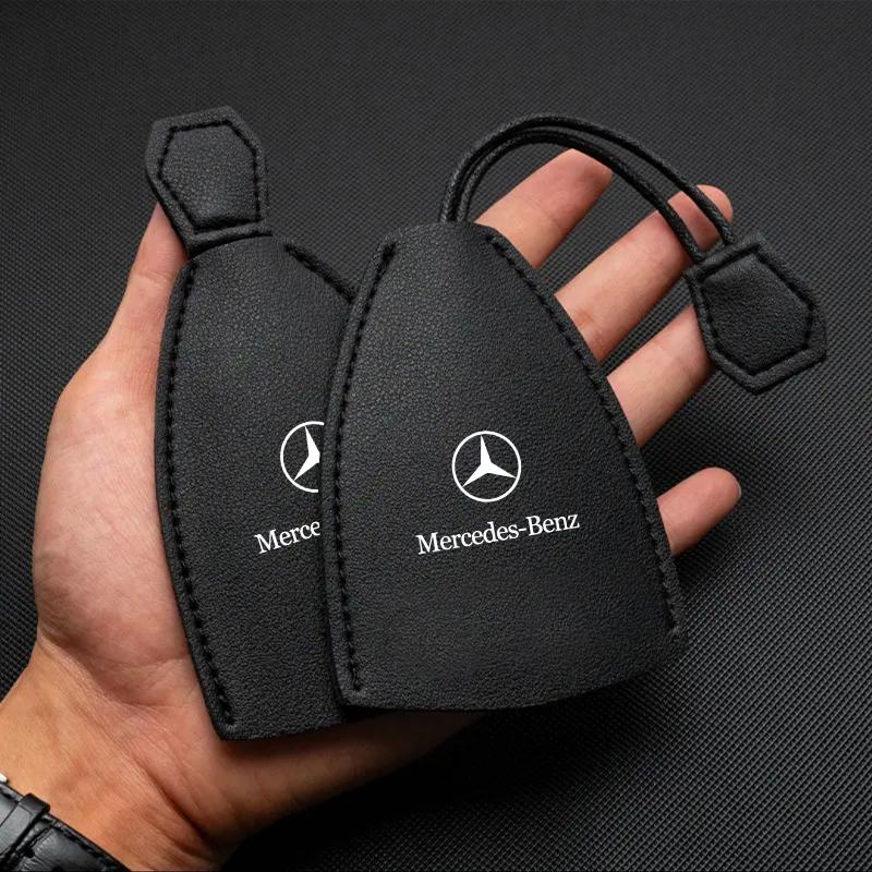 1pc Car Key Case Remote Control Key Case Blocking Pouch Case For Mercedes-Benz AMG C500 C200 C300 A B C E GLA CLA GLK GL ML GLE W204 W205 W203 W211