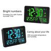 Tuya WiFi Desktop Clock Calendar Intelligent Thermometer Hygrometer with Digital LED Display Support WIFI Auto
