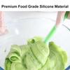 Narzędzia do pieczenia szpatułka Półprzezroczysta Mini silikonowa szpatułka Szpatułka do pieczenia krem Odporne na ciepło przybory kuchenne skrobak Dekorator