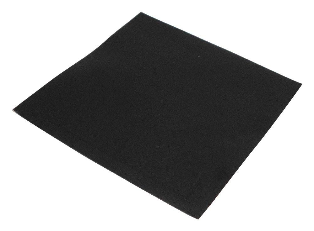 Waki Sangyo NR Rubber Thick X 100mm Wide X 100mm Cushioning 1 Sheet Sheet, Black, 0.5mm Long, Anti-Slip Material, GS-01,
