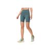 SAUCONY Solid Color Breathable High-Waisted Casual Shorts Women Shorts Grass-Green SC1249147A-GE25