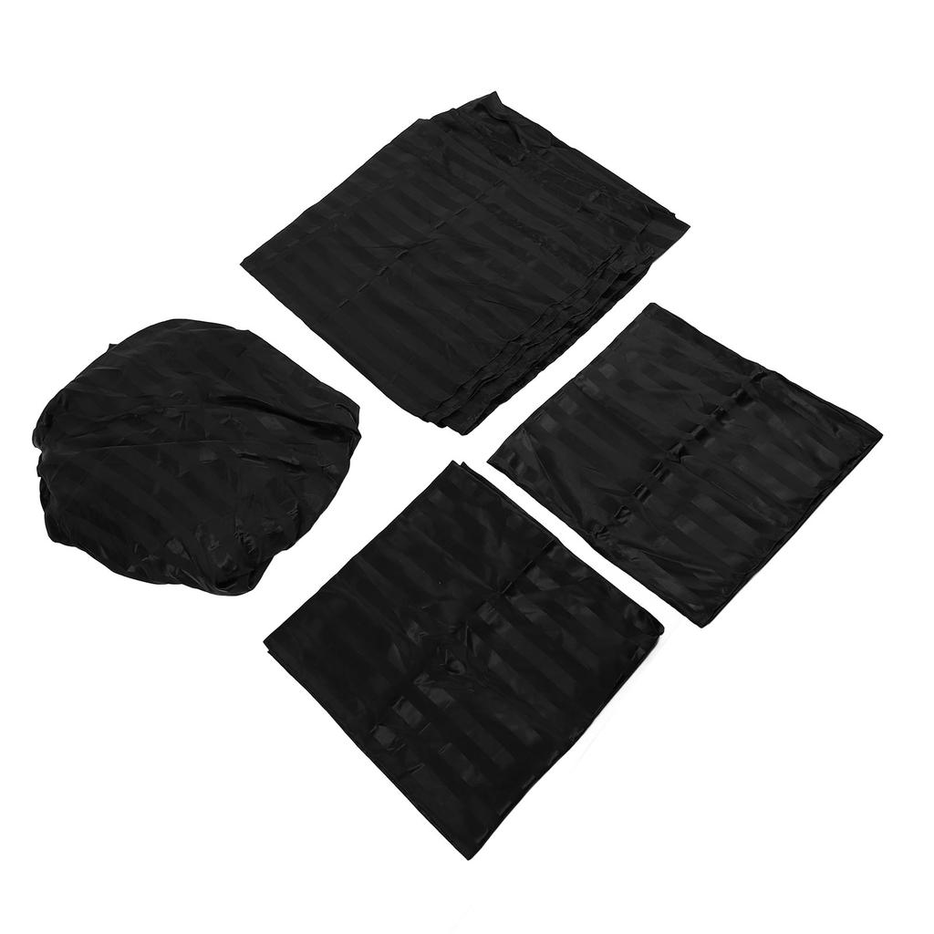 Satin Bedding Set Soft Lightweight Breathable Elegant Fashionable 4 Piece Bed Sheet Set for Home Hot