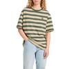 Timberland Breathable Striped T-Shirt Unisex Tops TB0A5M7GABN1