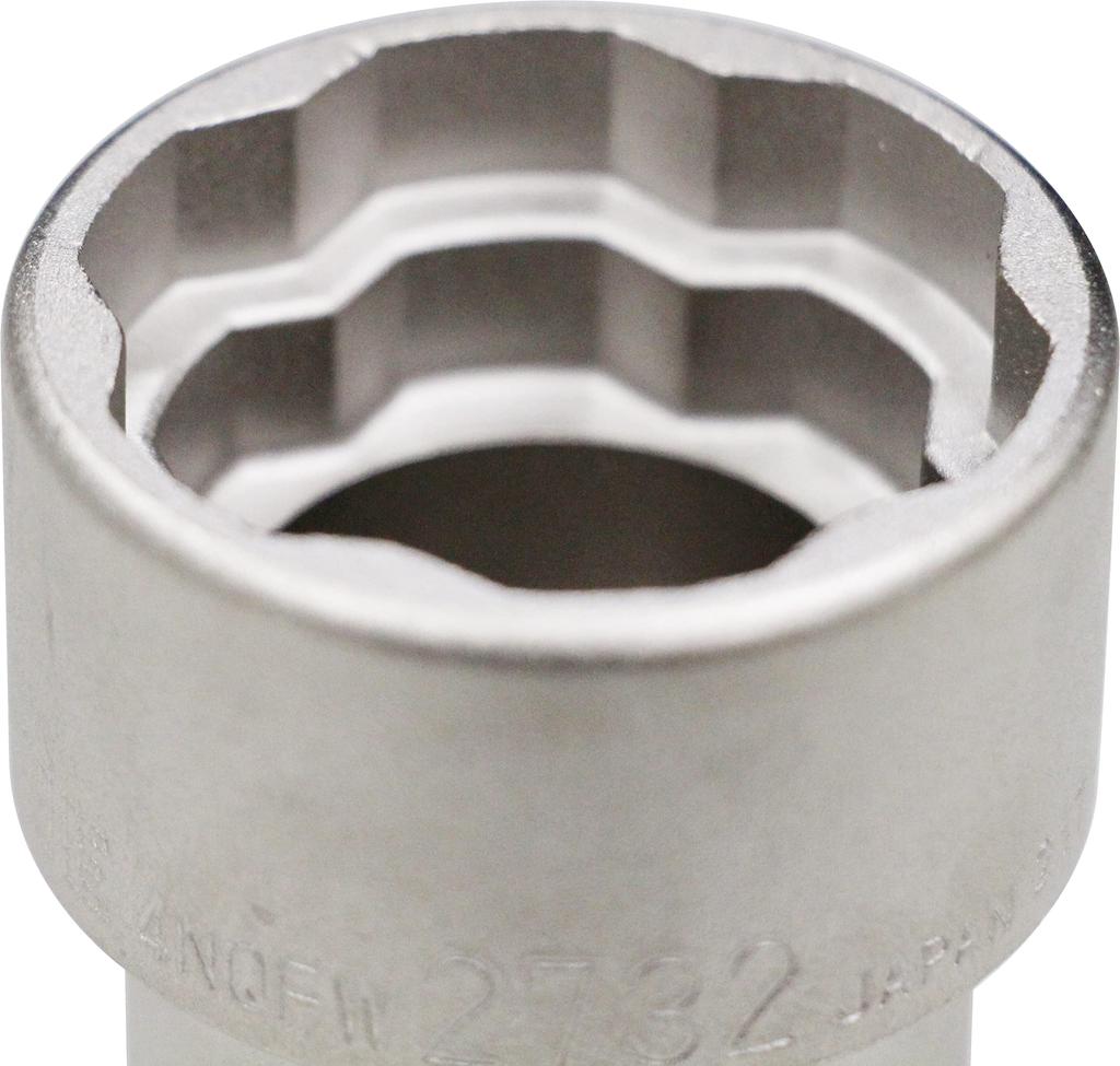 TONE Priză dublă cu fixare rapidă pentru impact Unghi de antrenare Lățimea latelor 27 x 32 mm 4NQFW-2732 12,7 mm (1/2")