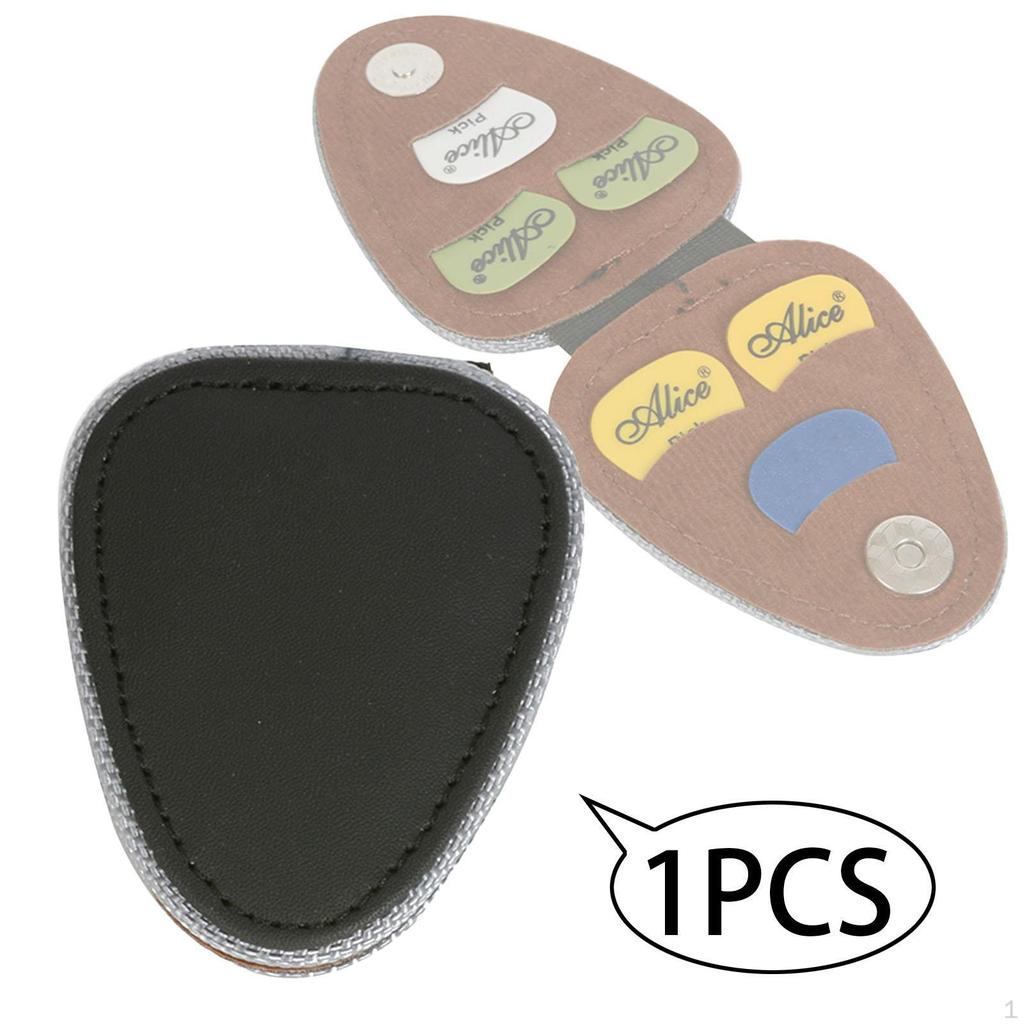 Guitar Pick Holder Pouch Lightweight Picks Cover Store and Organize for Ukulele Birthday Gift