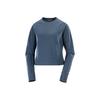 Essential Lightwarm Solid Color Fleece Crewneck Classic Sweatshirt Women Tops C26043