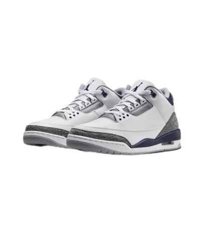 

Air Jordan 3 Retro Mid Полуночный синий Jordan 3 AJ3 Полуночный синий CT8532-140 EU 47.5 белый