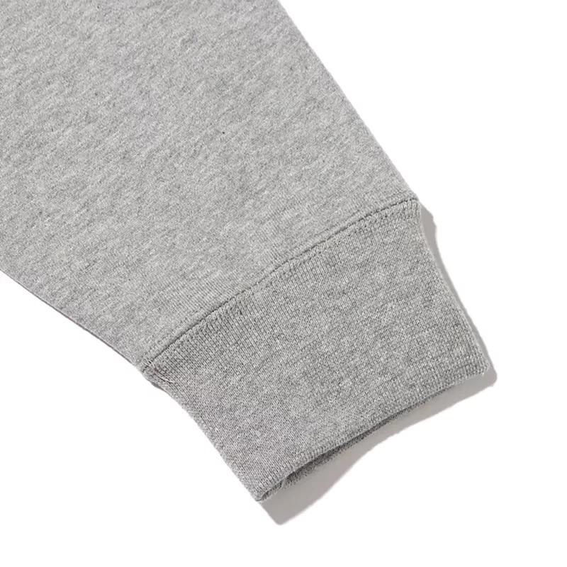 Nike Solid Color Logo Crew Neck Sweatshirt Men Tops Gray DX1362-063