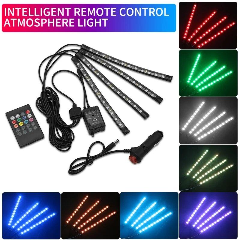 

Для VW Golf 4 5 6 7 Polo Passat Tiguan Jetta Beetle B5 RGB светодиодная лента, атмосферные лампы, освещение салона автомобиля, автоаксессуары Not USB