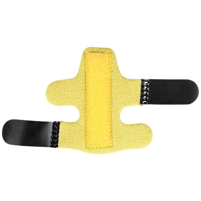 Five-Finger Support Splint - Finger Protector and Movement Stabilizer One Size жёлтый