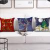 Christmas Animals Snow Cushion Cover Best Home Office Coffee Pillow Sofa Printing Decoration Room Shop Car Nordic Simplicity Hit