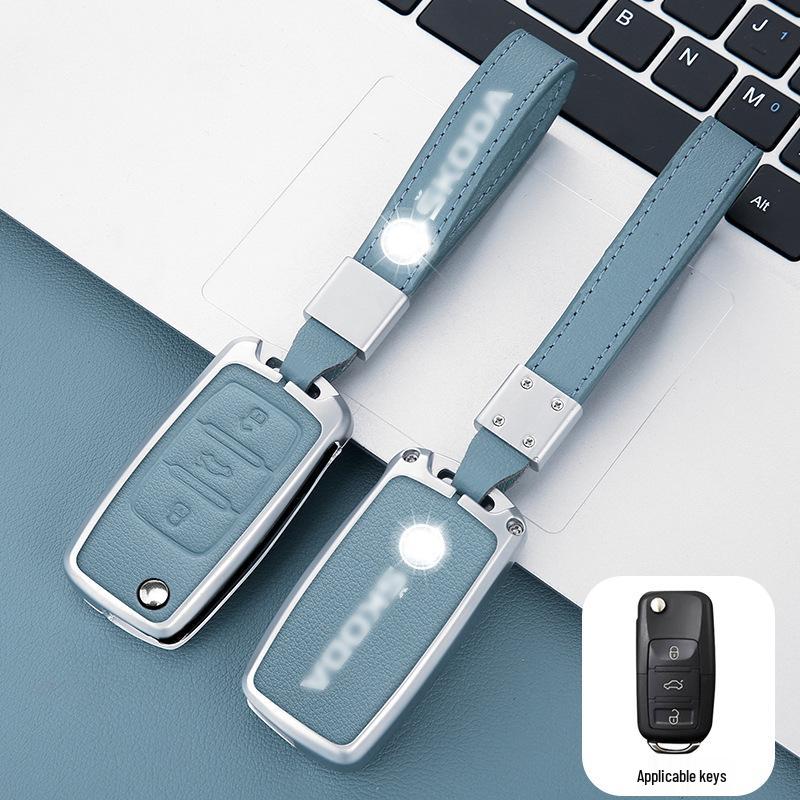 Skoda Key Cover for 23 Models: Octavia, Rapid, Superb, Fabia, Karoq, Spaceback, Hao Rui, Kodiaq, Kamiq